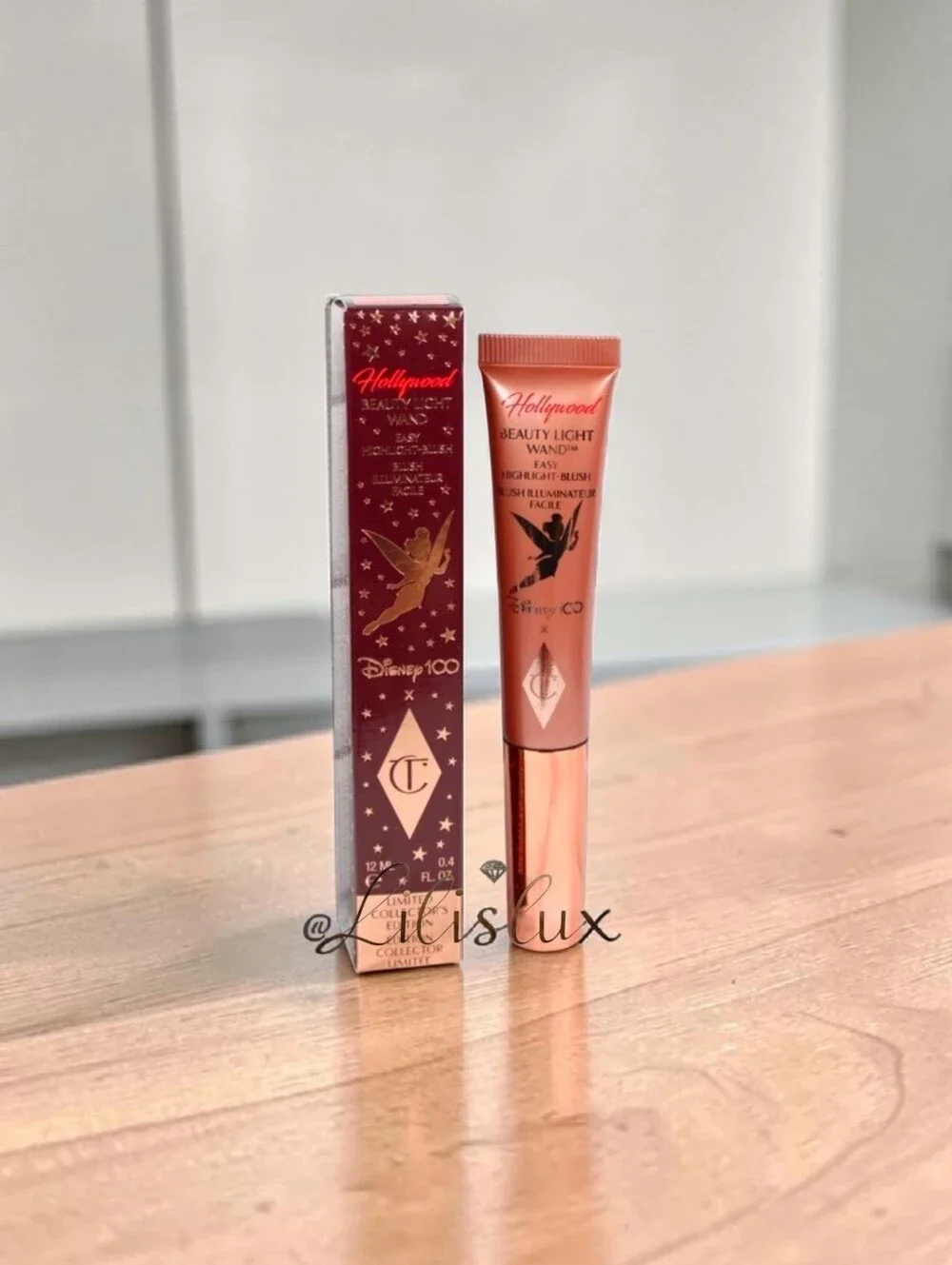 Charlotte Tilbury Disney 100th Anniversary Limited Blush Highlighter In Pink NIB